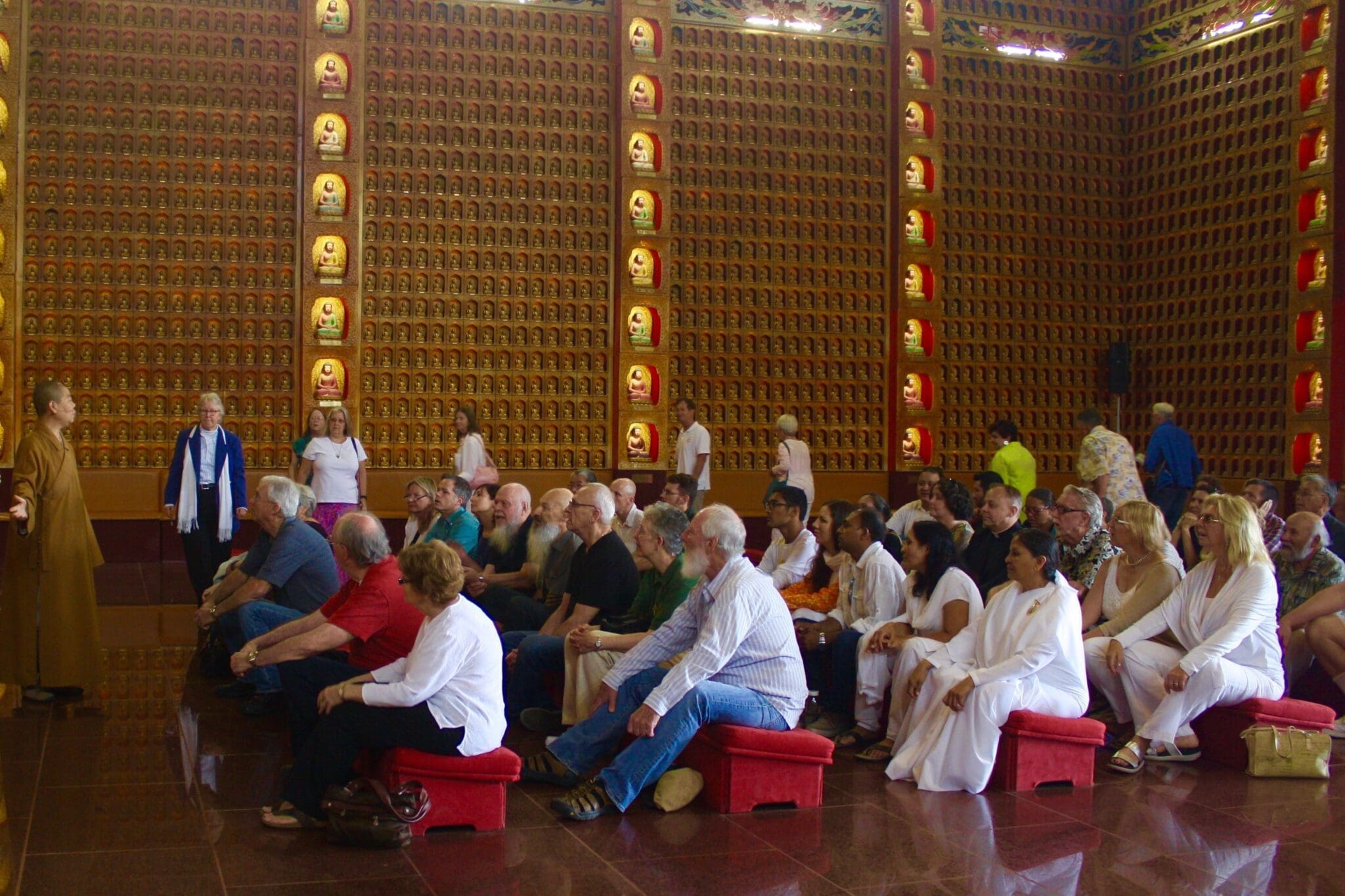 Buddhist Rituals in the Main Hall