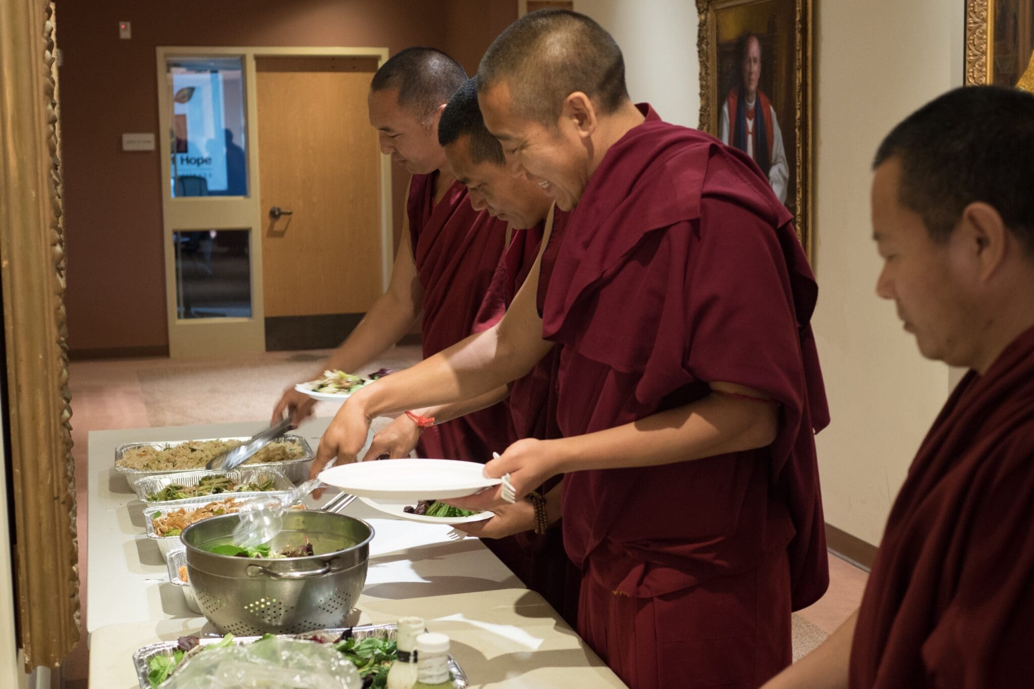 Feeding the Monks