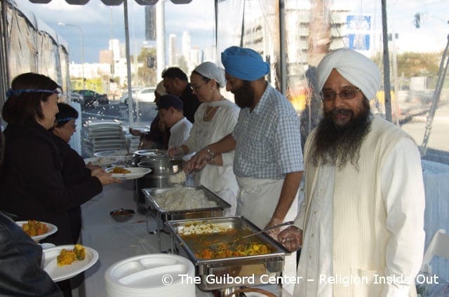 Sikhs feed everyone